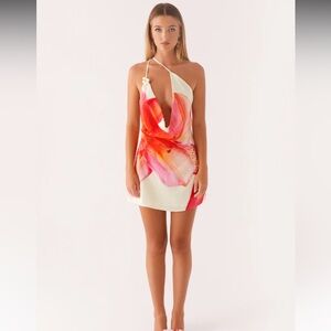 Peppermayo - Aviva Mini Dress - Yellow Floral